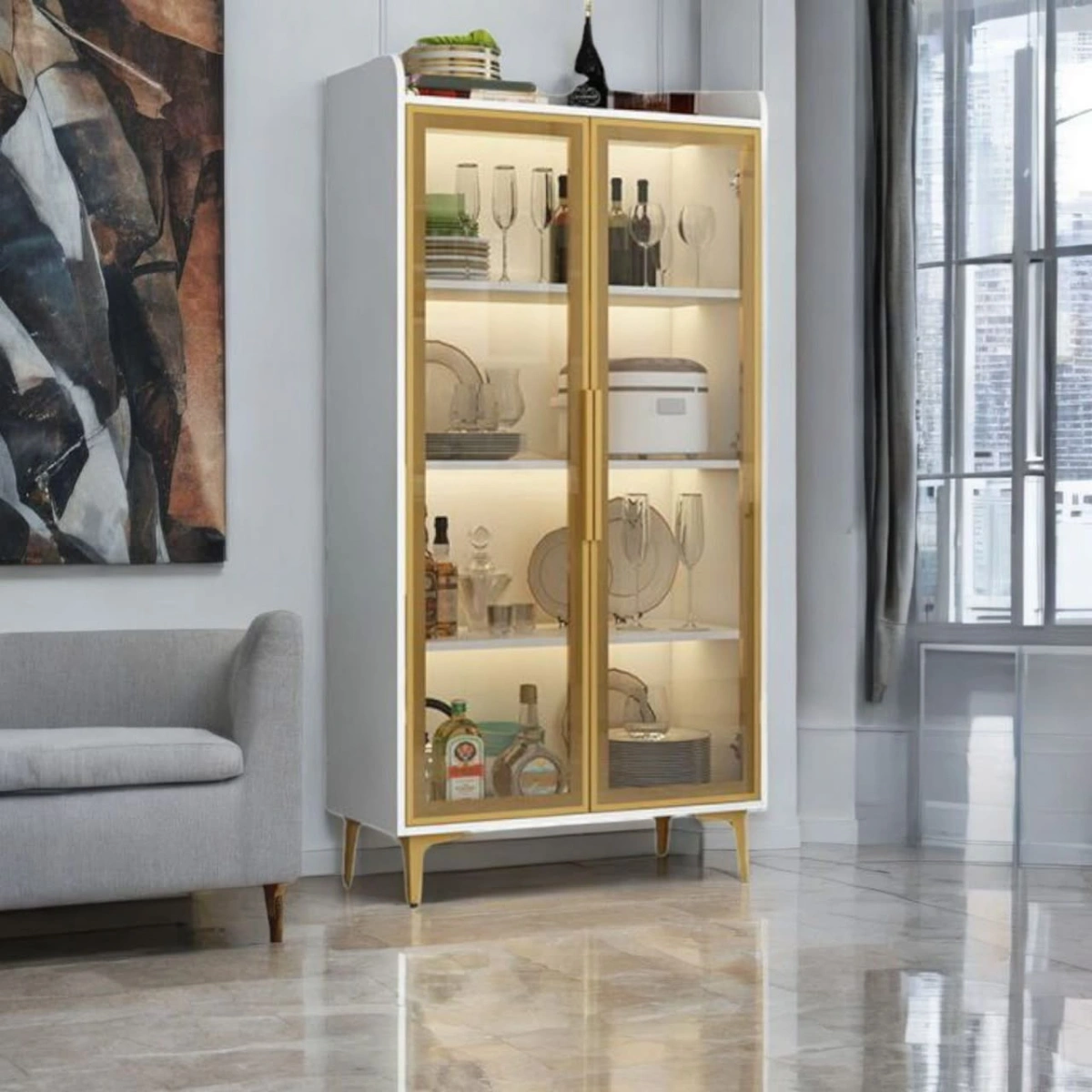 Meuble d’appoint en bois