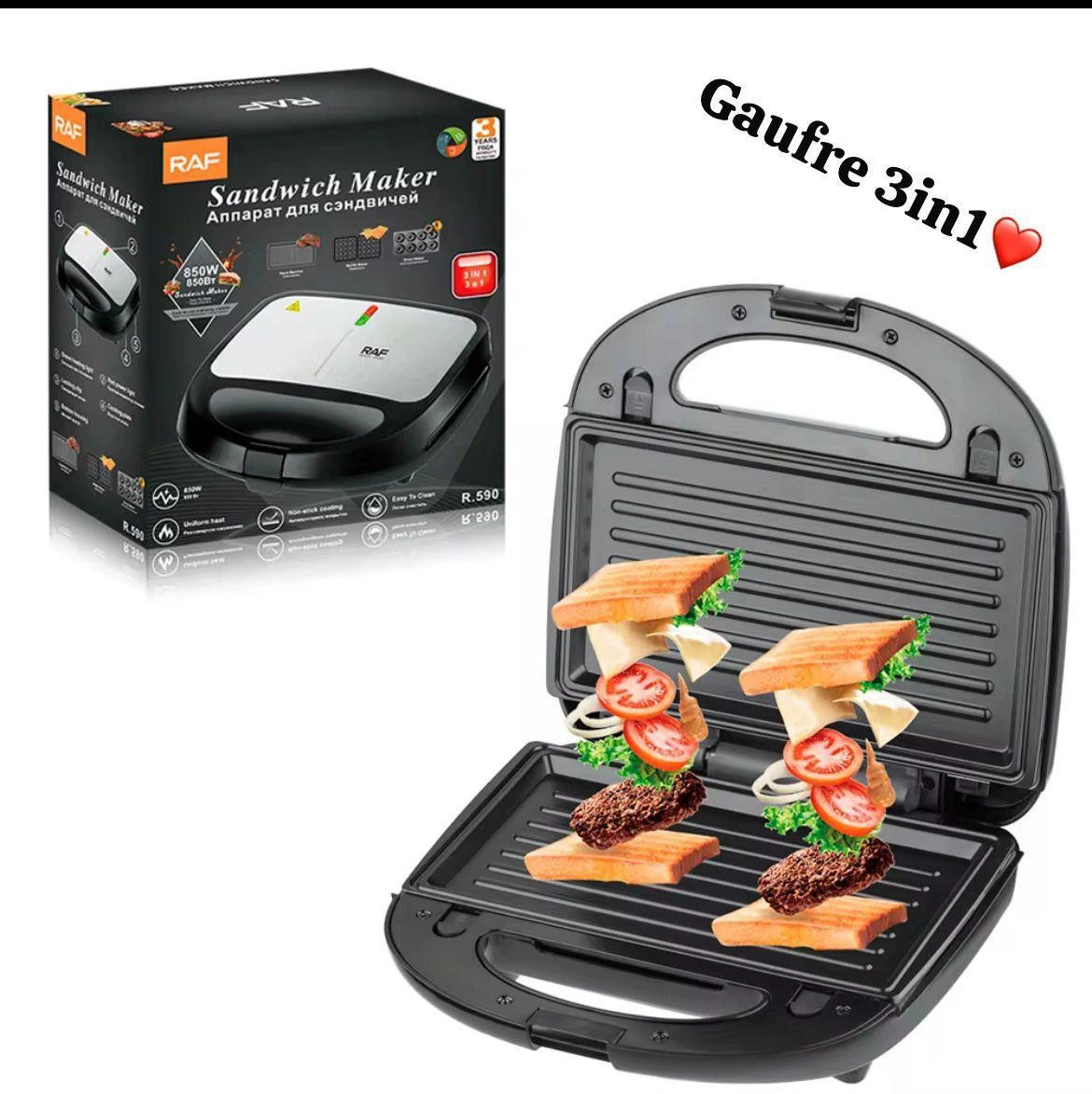 Machine tacos 3en1
