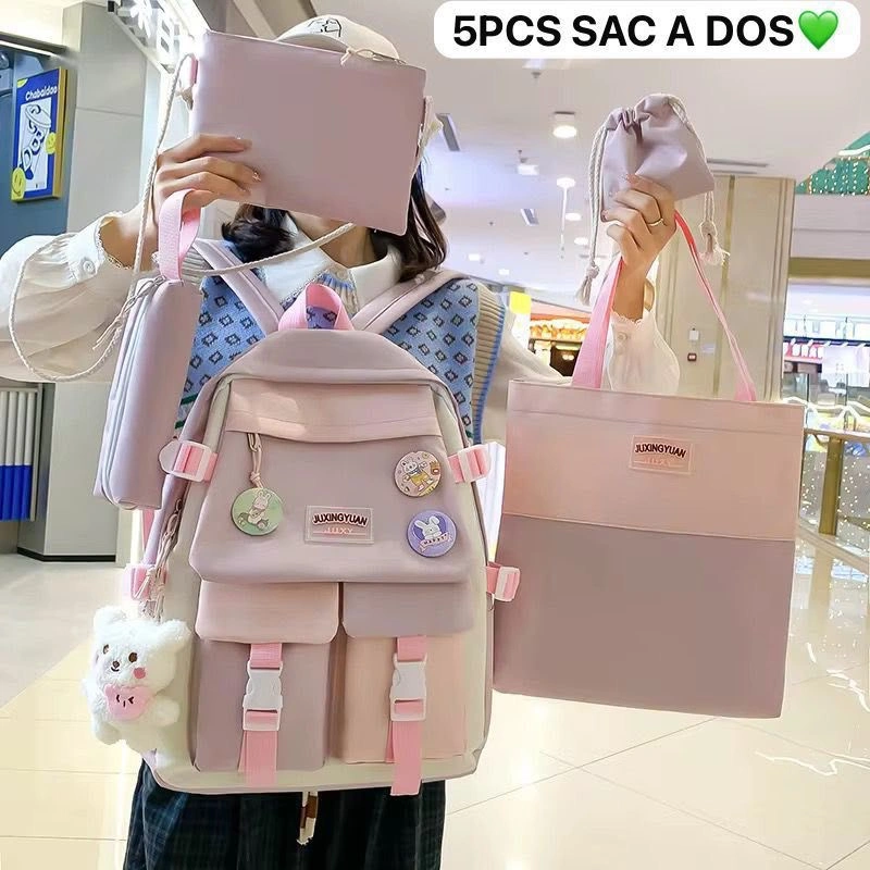 Sac à dos 5 pièces
